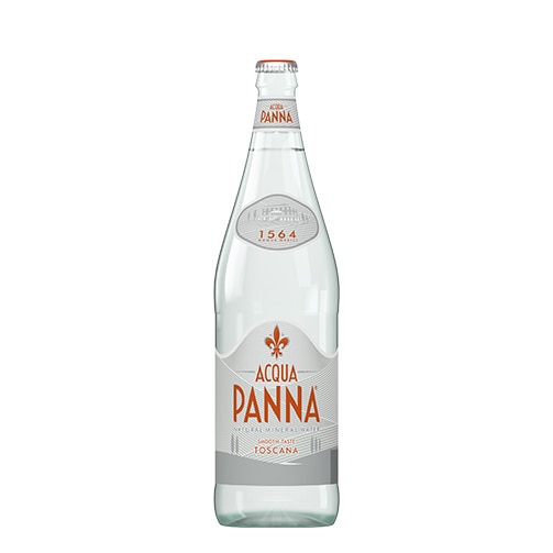 Acqua Panna 1 L Glass Bottle Front