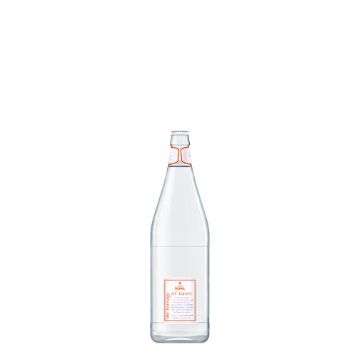 Acqua Panna 50 cl glass water bottle back