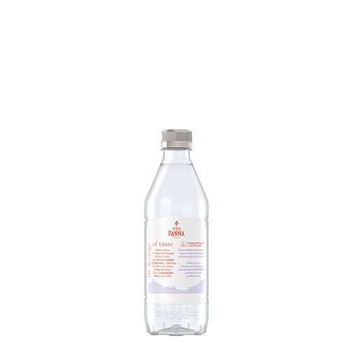 Acqua Panna 50 cl plastic water bottle back