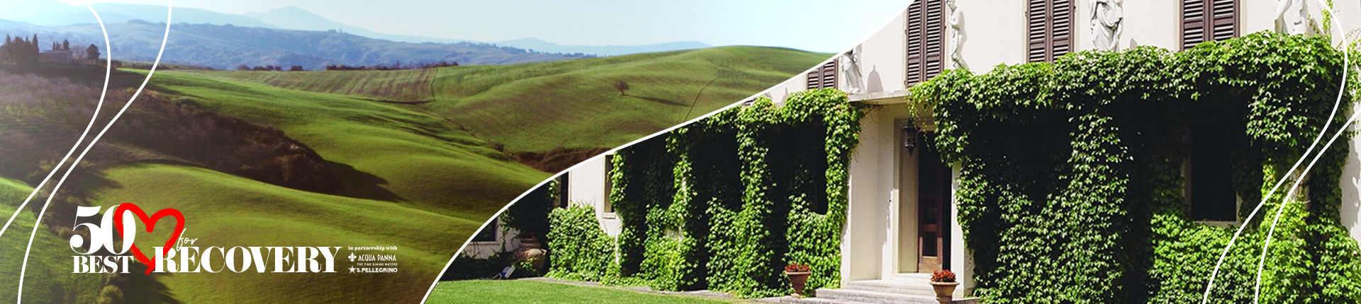 Acqua Panna is supporting 50 Best for Recovery by offering fine living lovers a priceless Tuscan experience.