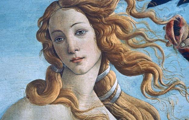 Artwork of Venus by Botticelli