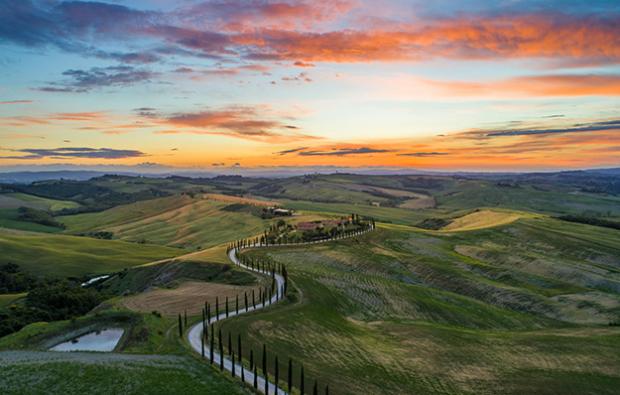 Best of Tuscany, hills landscape