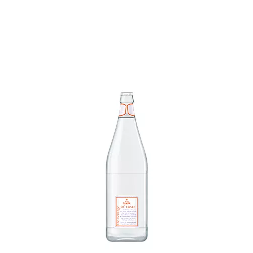 Acqua Panna 50 cl glass water bottle back