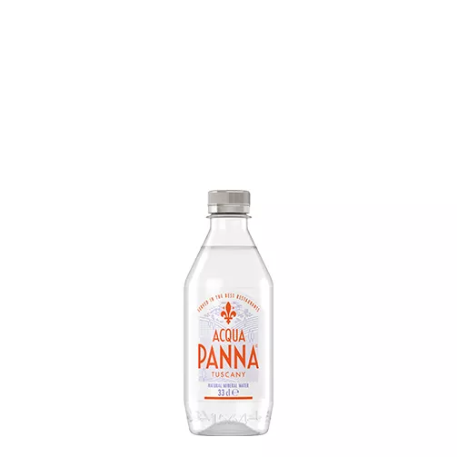 Acqua Panna 33 cl plastic water bottle front