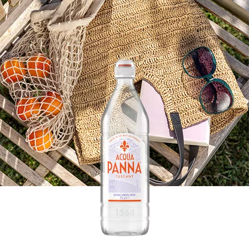 Acqua Panna 75 cl plastic water bottle