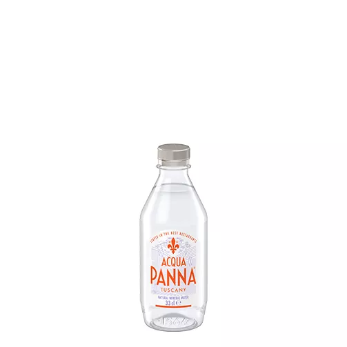 Acqua Panna 33 cl plastic water bottle pitch
