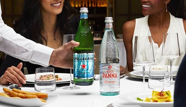 Design water bottles Dual Immersive Collection Acqua Panna San Pellegrino