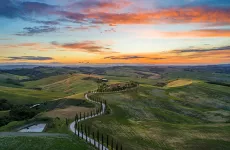 Best of Tuscany, hills landscape