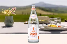 Acqua Panna 1 liter glass water bottle thumb