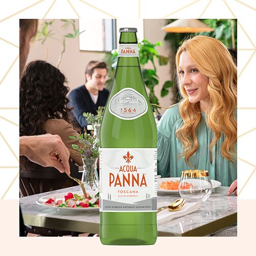 Bottiglia Acqua Panna vetro 1 L