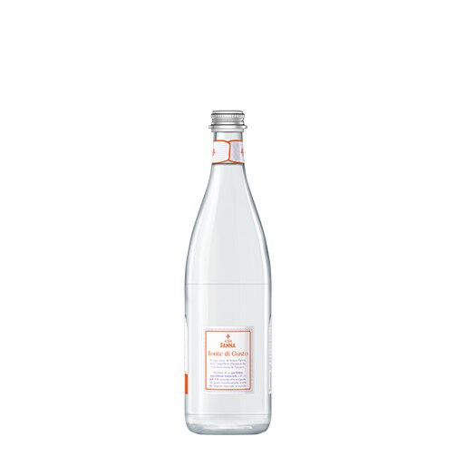 Acqua Panna Bottiglia di vetro 75 cl retro