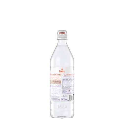 Acqua Panna 75 cl bottiglia di plastica retro