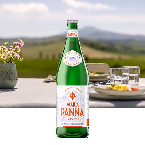 Bottiglia Acqua Panna vetro 1 L