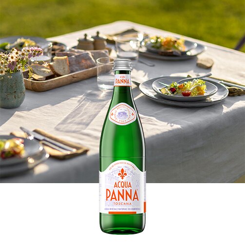 Acqua Panna Bottiglia di vetro verde 75 cl