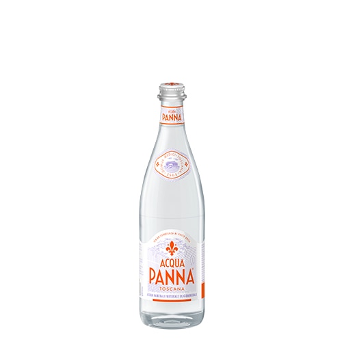 Acqua Panna Bottiglia di vetro 75 cl prospettiva