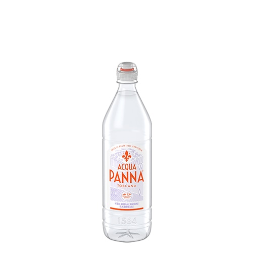 Acqua Panna 75 cl bottiglia di plastica prospettiva
