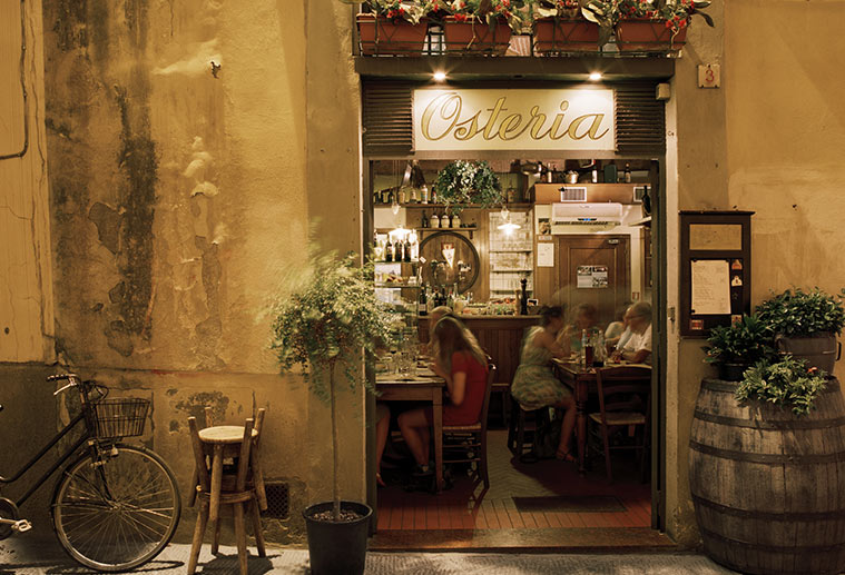 Il meglio della Toscana, Osteria