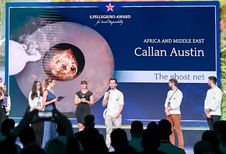 Callan Austin vince il premio S.Pellegrino Award for Social Responsibility