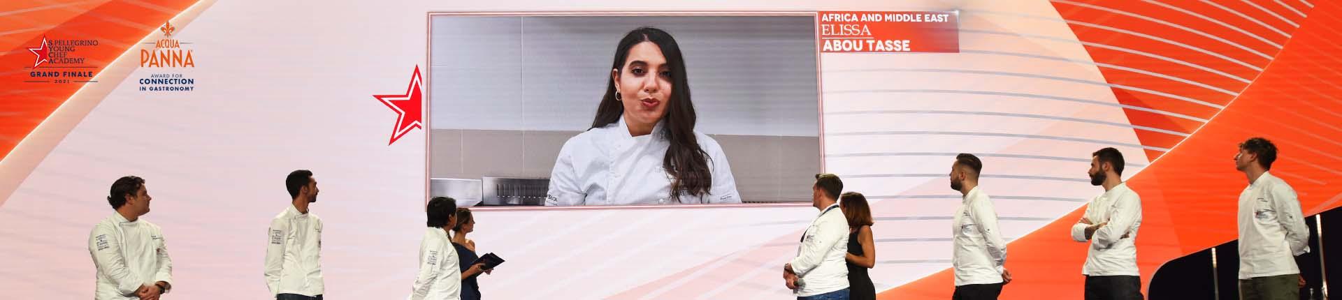 Elissa Abou Tasse vince il premio Acqua Panna Award for Connection in Gastronomy