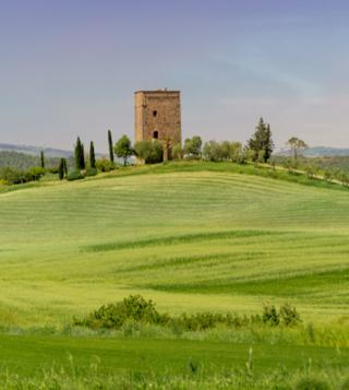 Tuscany Landscape, San Pellegrino Terme Source