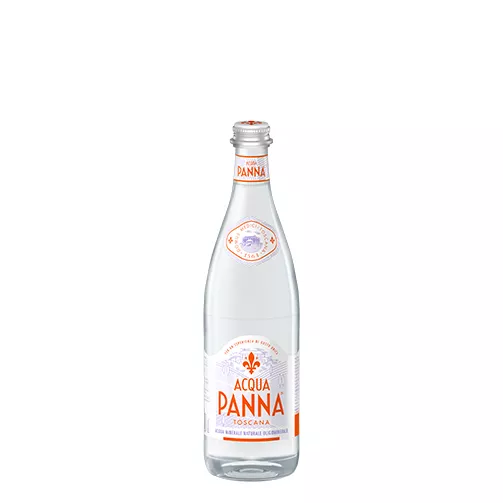 Acqua Panna Bottiglia di vetro 75 cl prospettiva