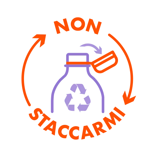 logo bottiglia "non staccarmi"