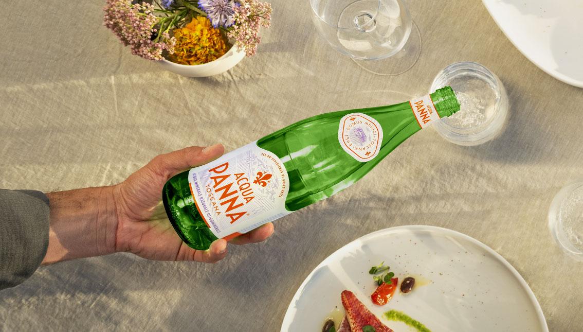 Bottiglia di Acqua Panna