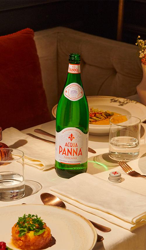 Acqua Panna bottiglia di vetro