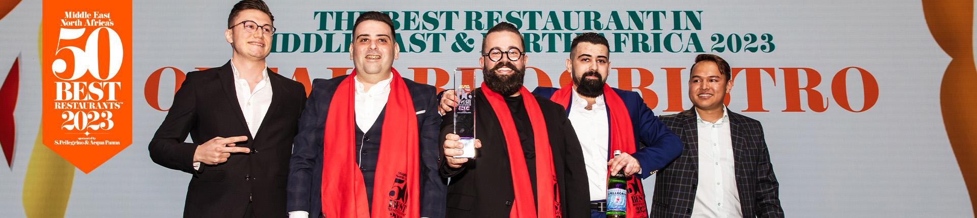 Winners of MENA 50 Best Restaurants 2023