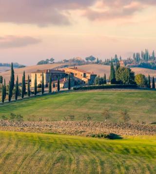 Sunny Countryside in Tuscany