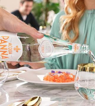 Acqua panna restaurant