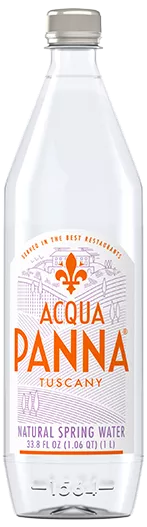 Plastic Bottle Acqua Panna Natural Spring Water