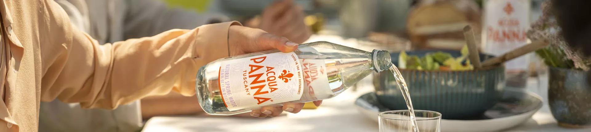 acqua panna campaign page cover