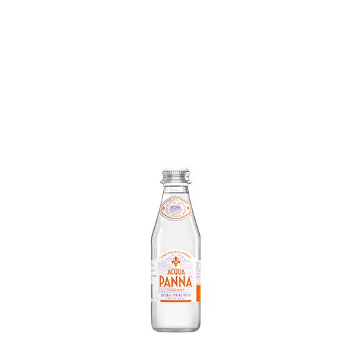 acqua panna 250 ml glass water bottle